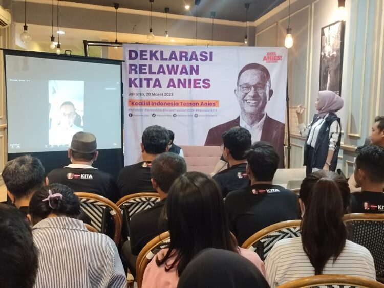 Usung Politik Gagasan, KITA Deklarasi Dukung Anies Capres 2024