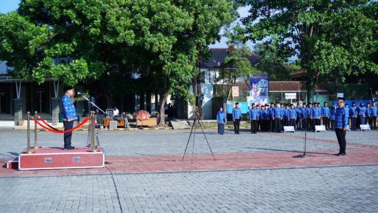 Pimpin Apel Gabungan, Bupati Garut Sampaikan Tiga Pesan