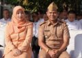 Bupati Garut Lantik 4 PNS JPTP Di Lingkungan Pemkab Garut