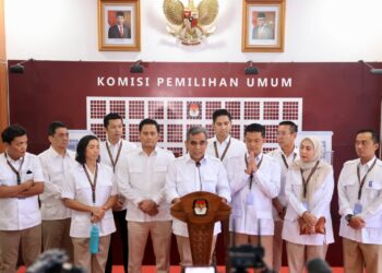 Serahkan 580 Daftar Caleg DPR RI ke KPU, Sekjen Gerindra: Junjung Tinggi Persahabatan dan Kerukunan