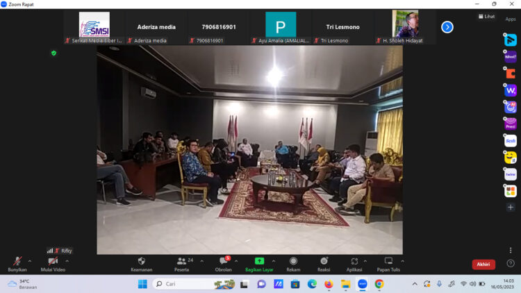 Pokja Konstituen Dewan Pers Banten dan Forum Pemred Gelar Diskusi Bahas Rekam Jejak Calon Rektor Untirta
