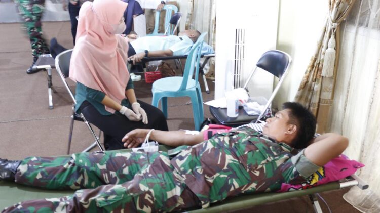 Semarakkan HUT Ke-7, SMSI Pohuwato Gelar Donor Darah