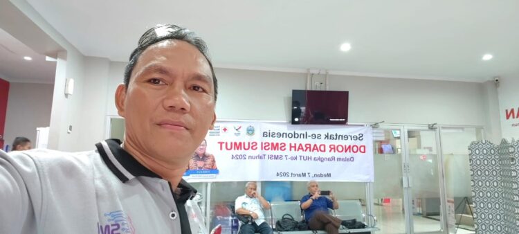 Berterima Kasih ke SMSI Sumut Telah Donorkan Darah, PMI Medan: Selamat HUT ke-7 SMSI