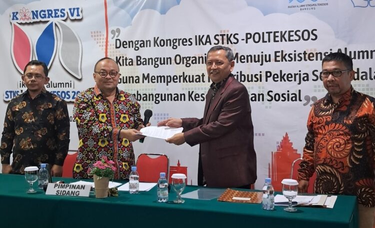 Adhy Karyono Terpilih Secara Aklamasi Pimpin DPP IKA STKS-POLTEKESOS Periode 2026-2030