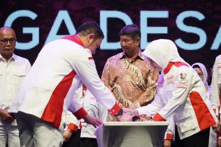 Hashim Djojohadikusumo dan Adhitya Yusma Perdana Resmi Lantik Srikandi Jaga Desa, Perkuat Peran Perempuan dalam Pembangunan Desa dan Kelurahan